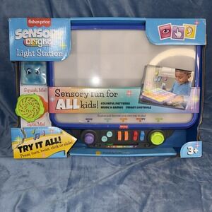 Fisher-Price Sensory Bright Light Station Electronic Learning Activity Table
